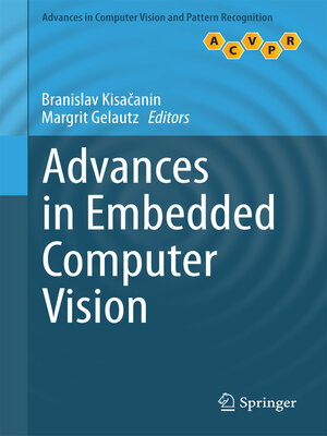 cover image of Advances in Embedded Computer Vision